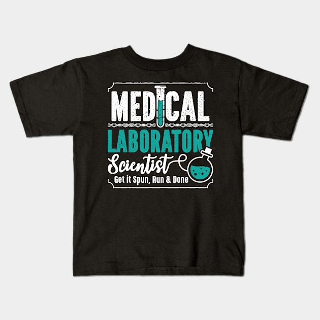 Medical Laboratory Scientist Laboratory Technician Kids T-Shirt by T-Shirt.CONCEPTS